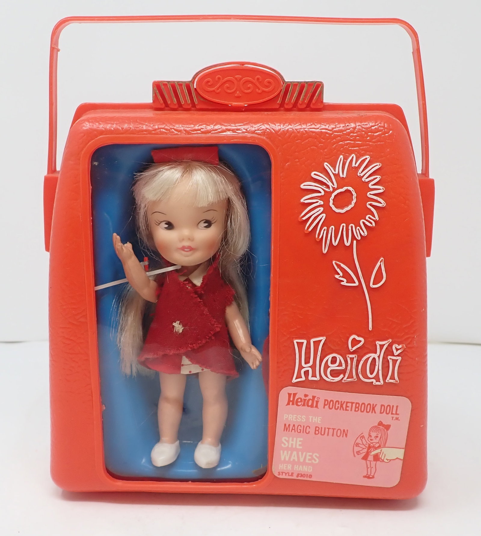 Remco Heidi Pocketbook Doll: Shipping available