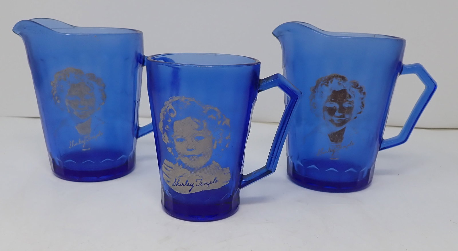 2 Shirley Temple Creamers & Mug (1 of 1)