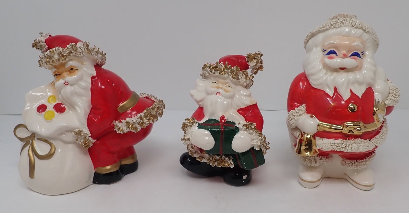 Santa Figurines & Bank (1 of 6)