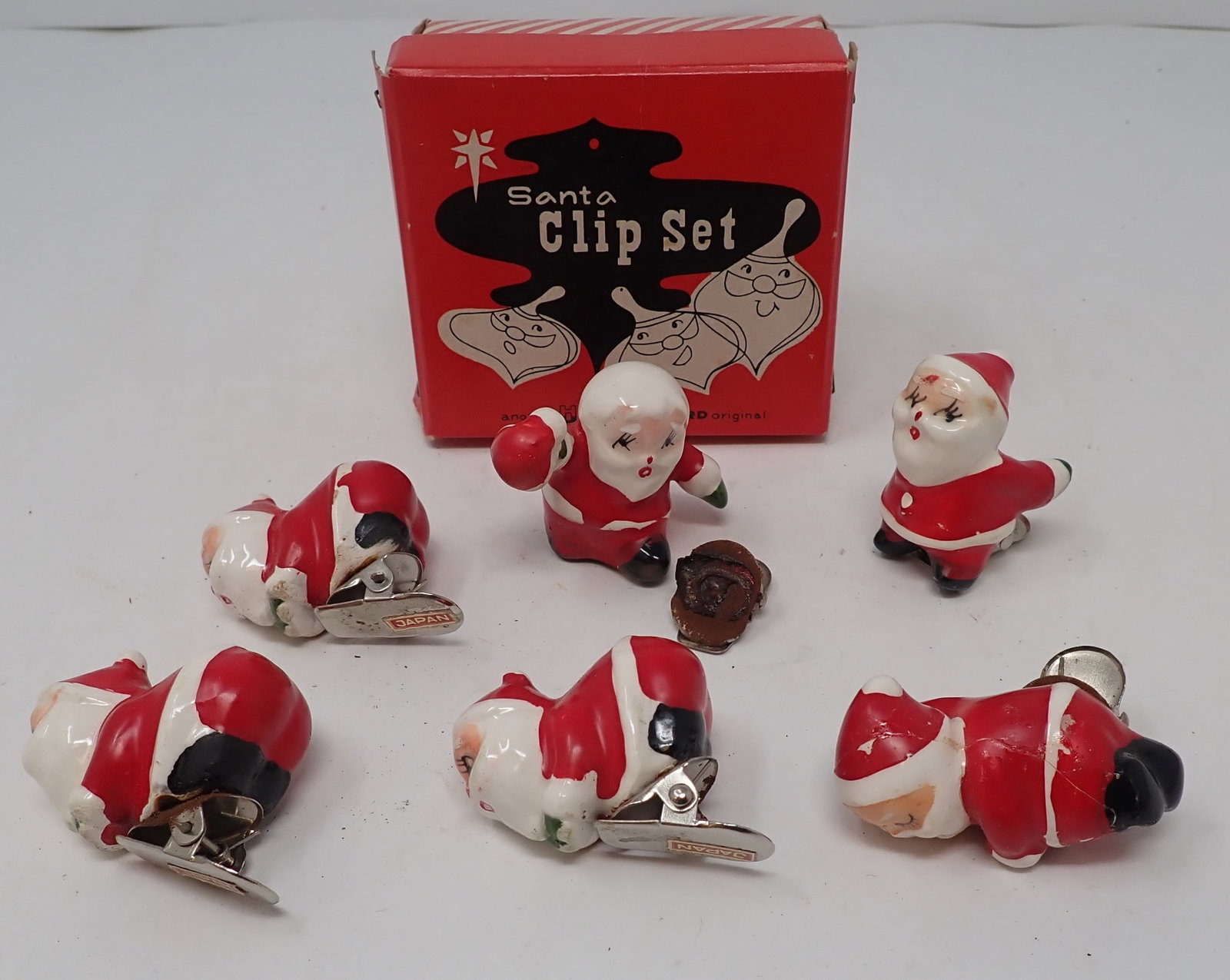 Holt Howard Santa Clip Set (1 of 3)