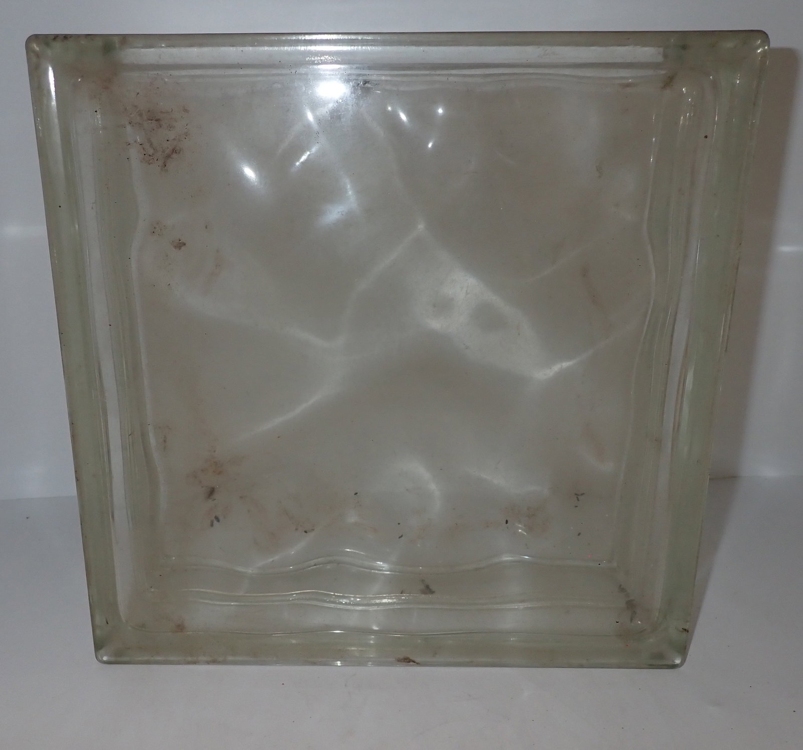 Glass Block / Planter (1 of 3)