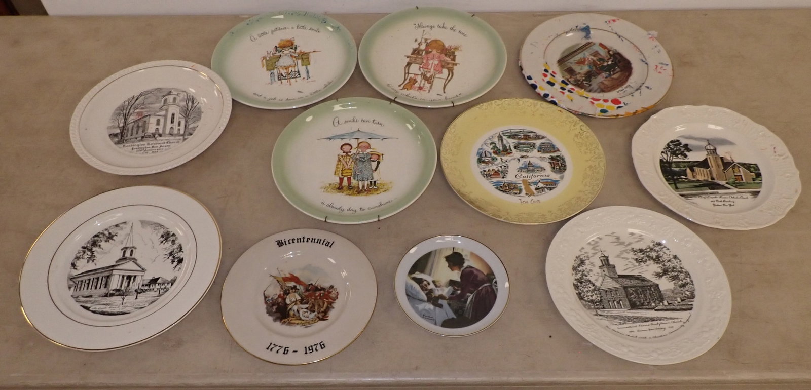 Holly Hobbie & Misc Collector Plates: NO in house shipping !