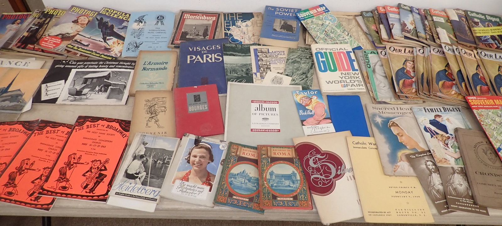 Magazines, Brochures, Catalogs, & Misc: Shipping available