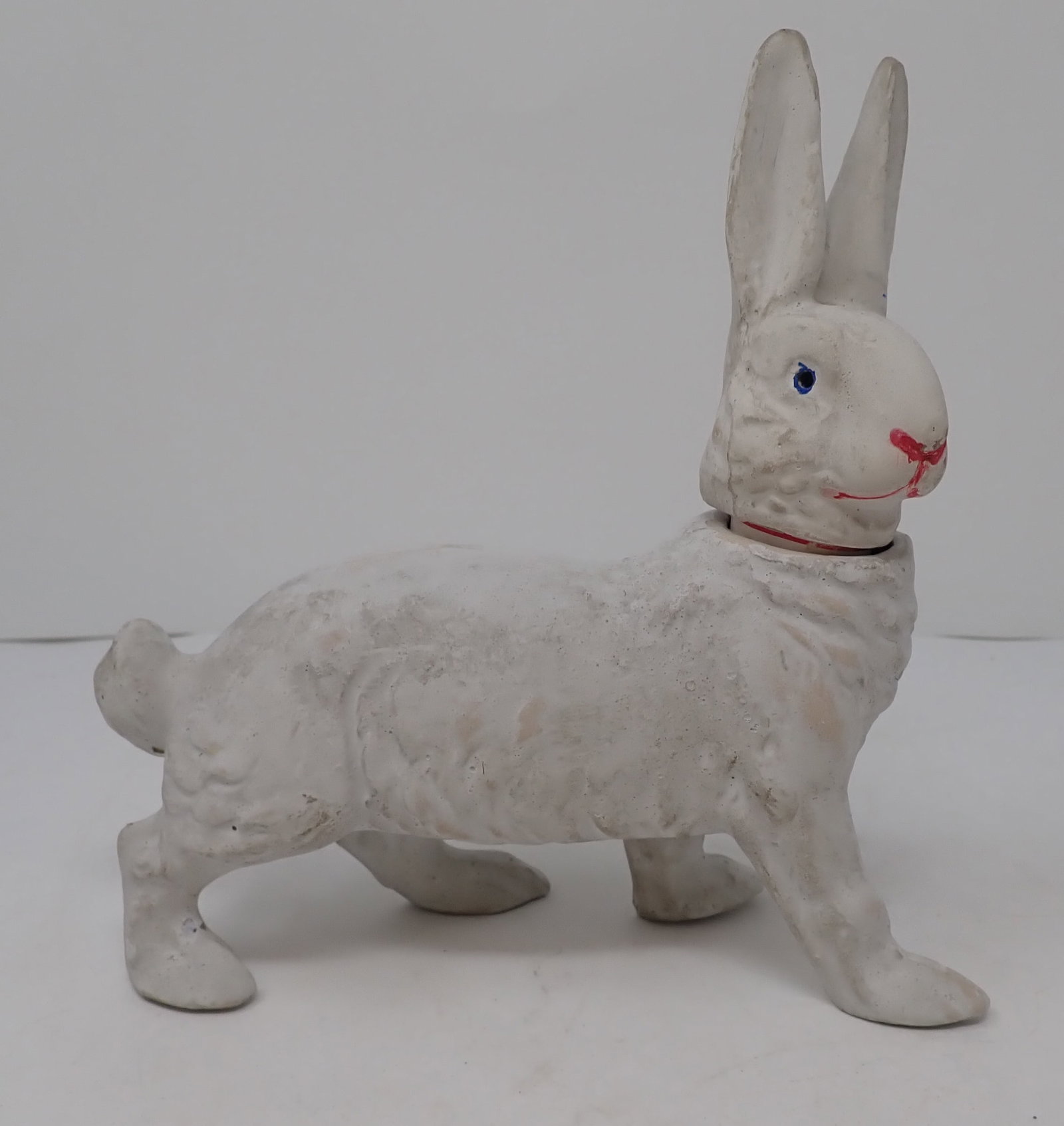 Paper Mache Rabbit Candy Container (1 of 4)