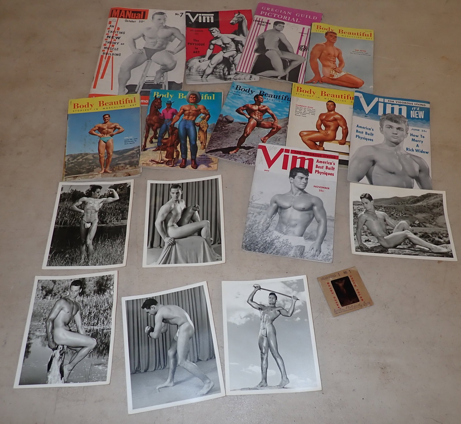 Body Building Magazines , Photos , & Slide: Shipping available