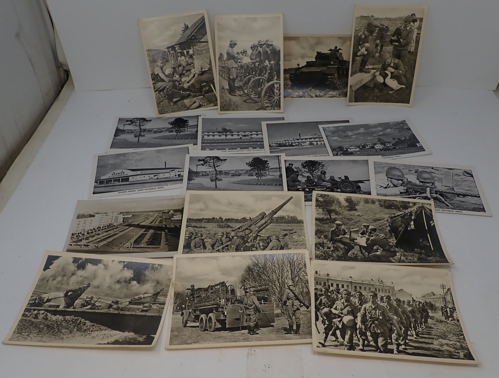 Camp Edwards & Misc Military Postcards (1 of 4)