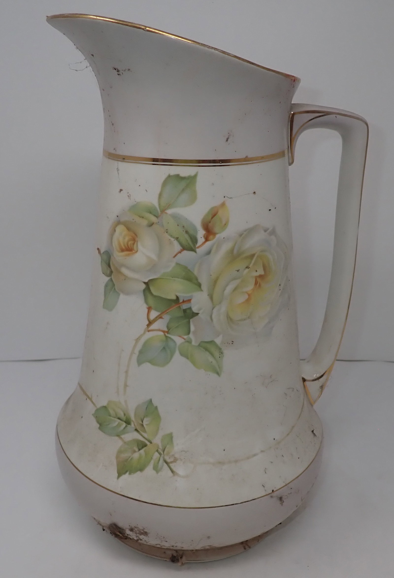 Porcelain Water Pitcher (1 of 2)