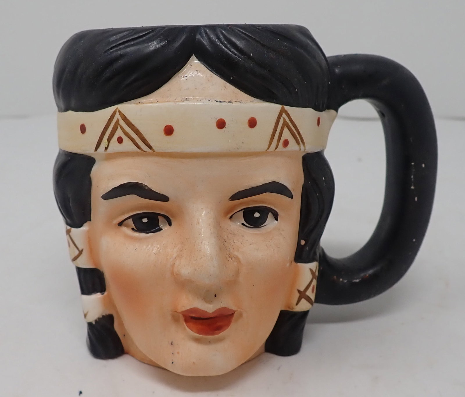 Pocahontas Mug: Apprx 3 5/8" tall. Shipping available