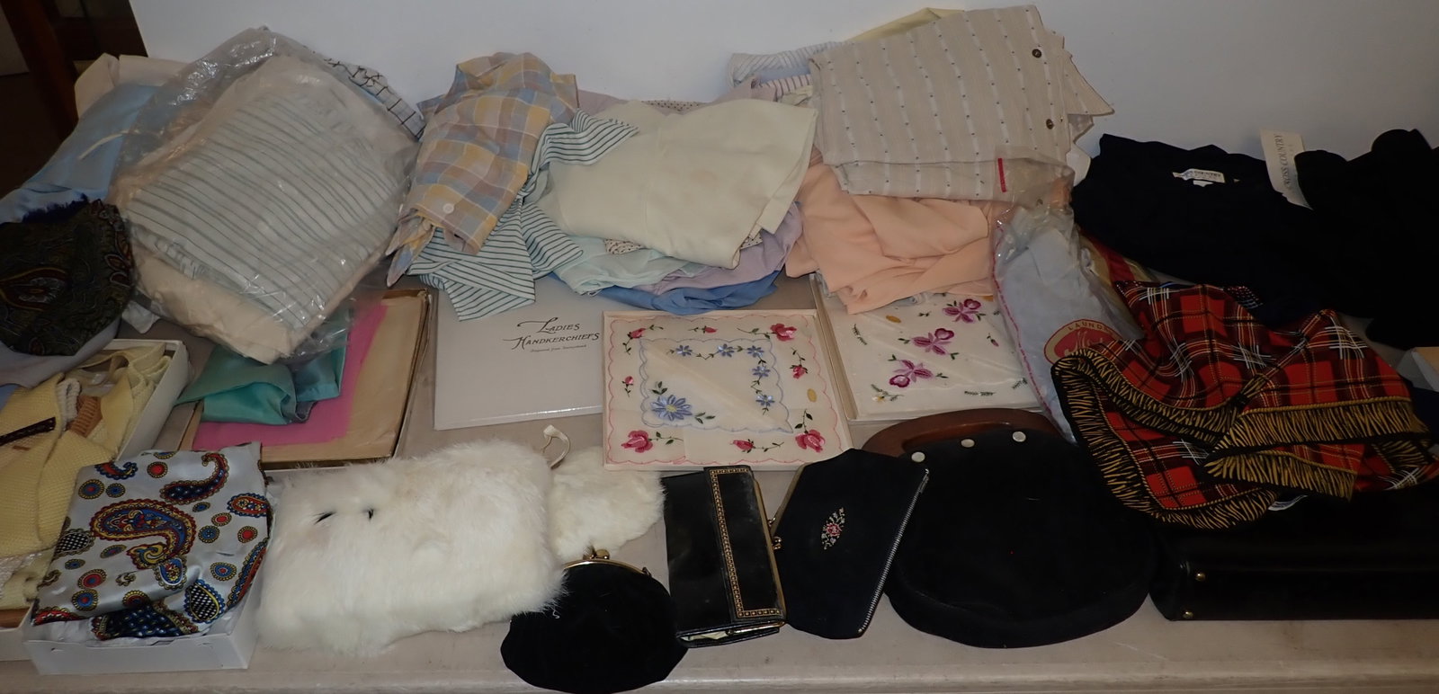 Purses , Clothing, Handkerchiefs, & Misc: Shipping available