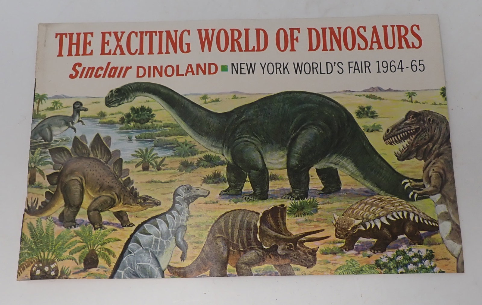 4 Sinclair Dinoland New York Worlds Fair Brochures: Shipping available