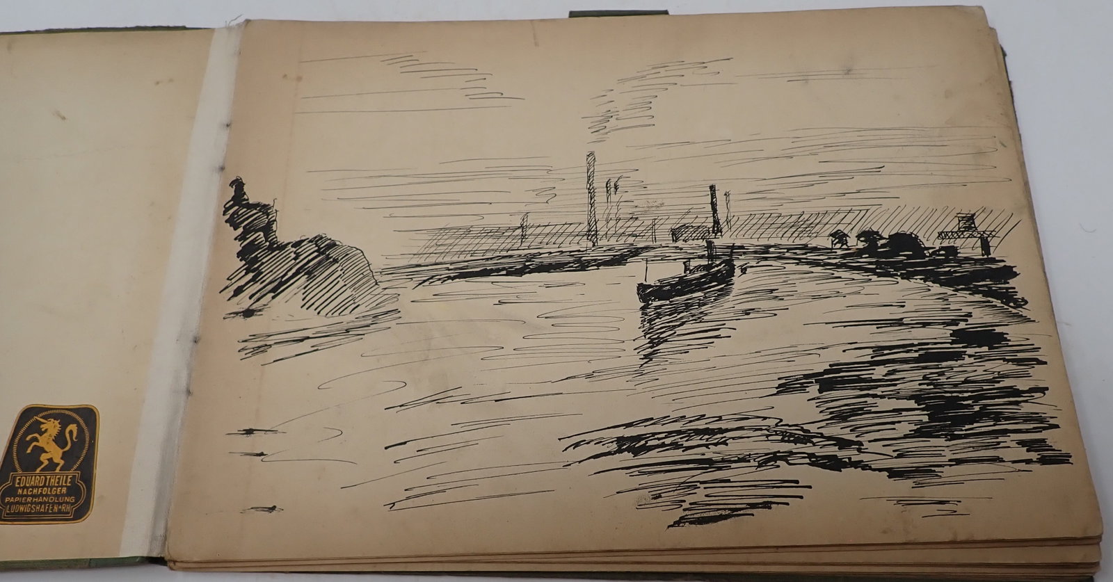 Sketchbook: Approx 8 1/4" x 11 1/4". Shipping available