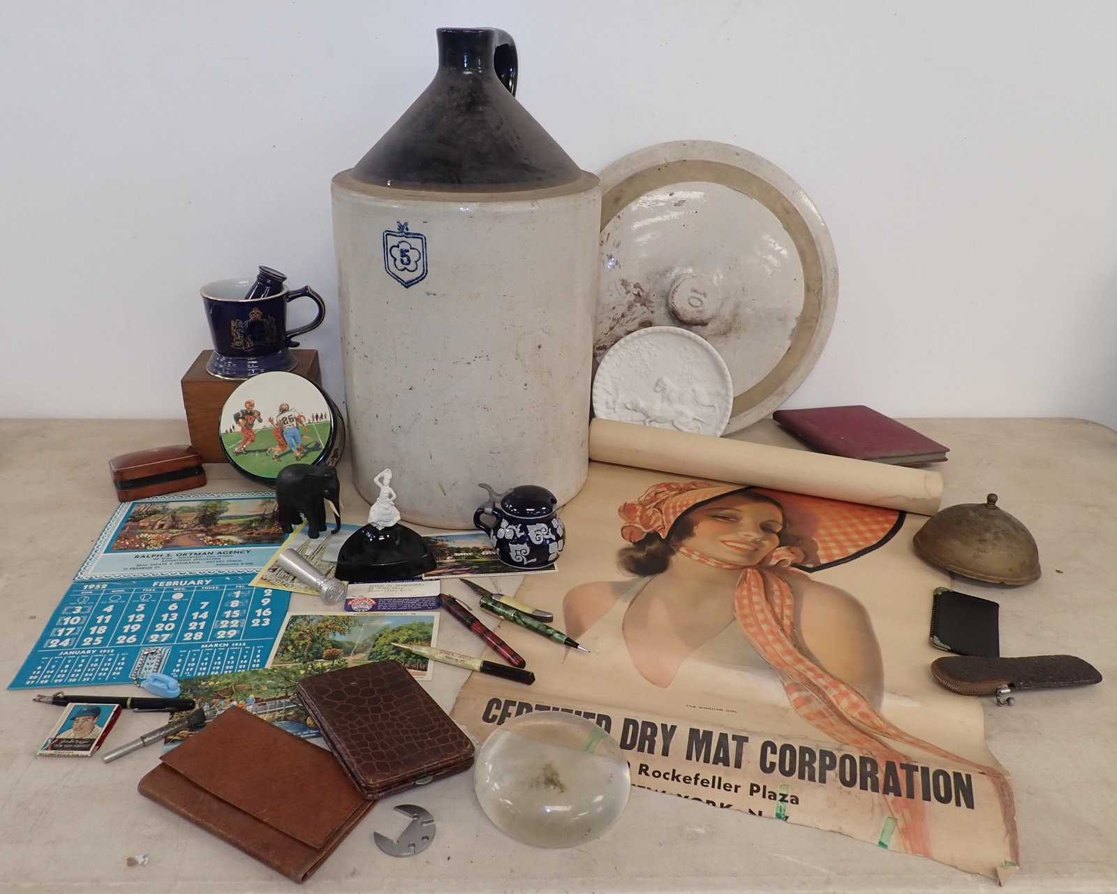 Joe Dimaggio Matches , Somerville NJ Calendar , & Misc: Must take all ! No in house shipping !
