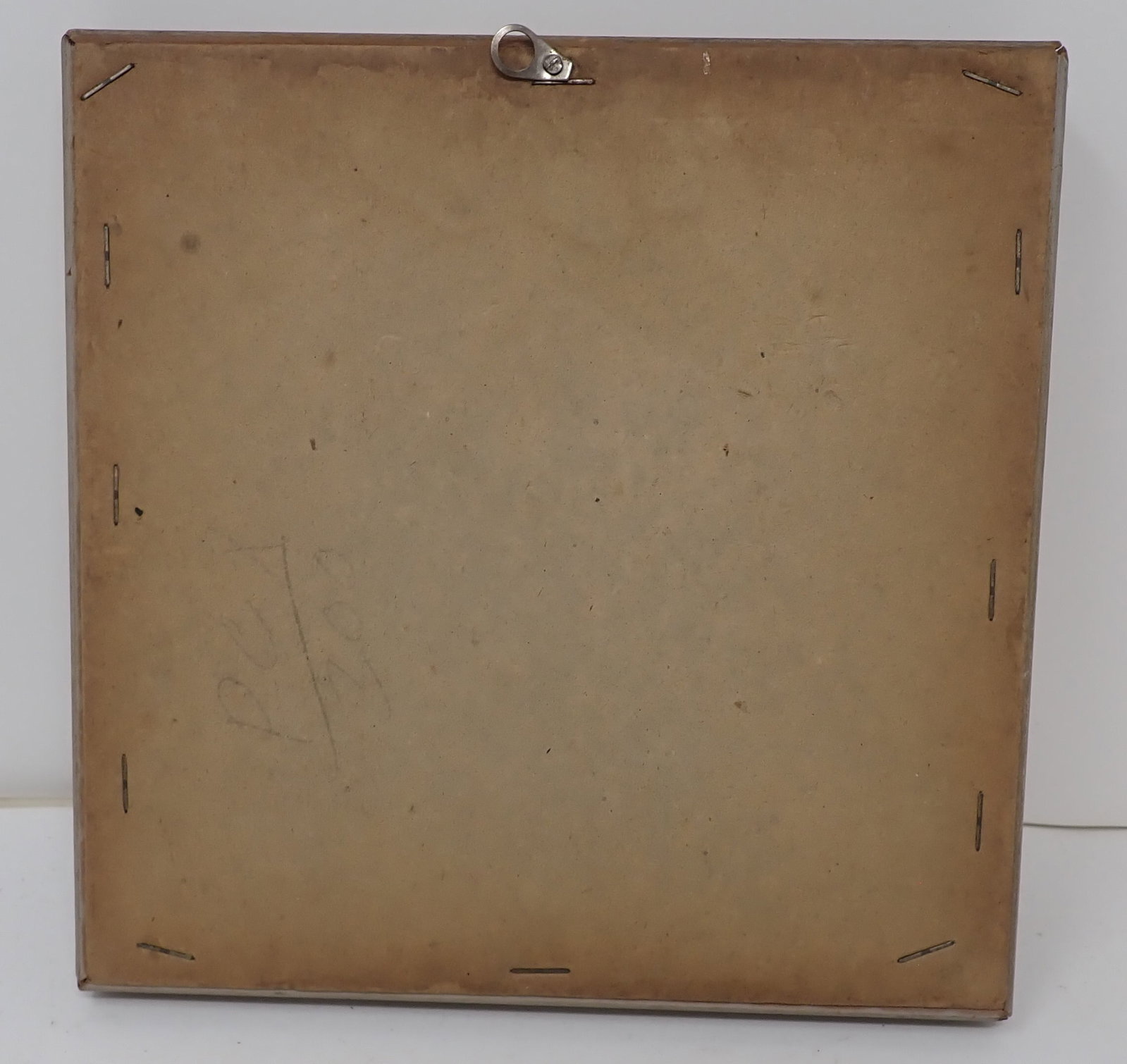 Signed Painted Tile Marber ? - 3