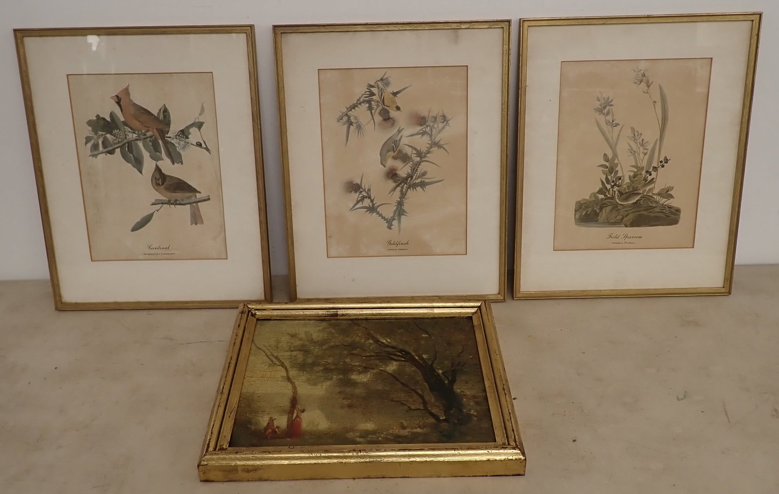 Bird & Misc Prints: Largest are approx 13 1/2" x 17". No in house shipping !