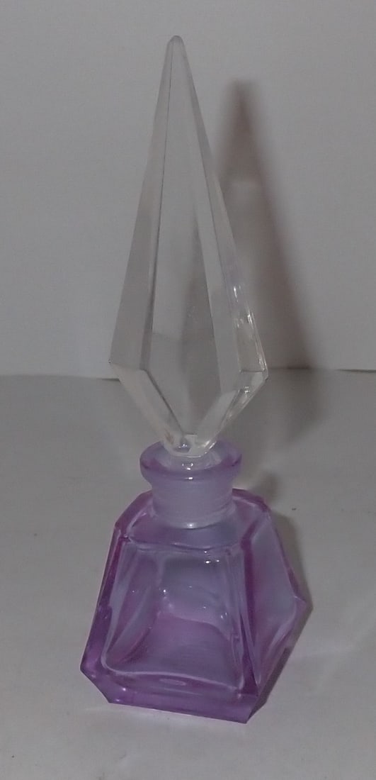 Irice Perfume Bottle: Apprx 5 3/4" tall. Shipping available