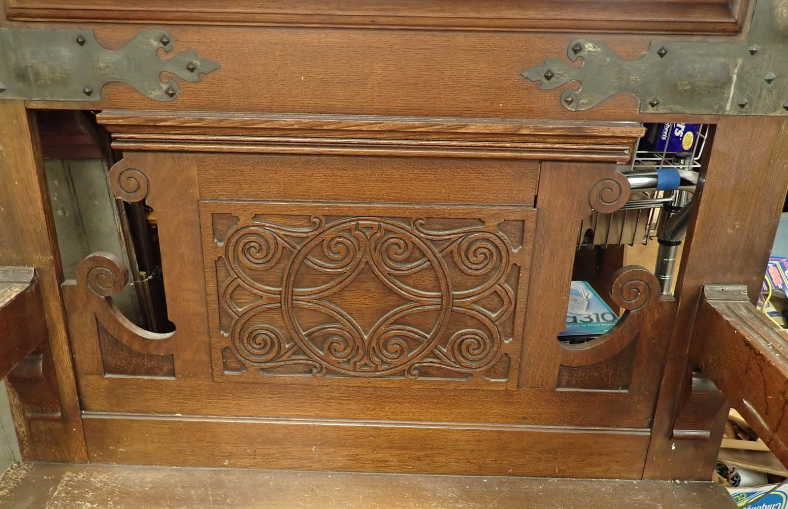 Oak Hall Rack - 5