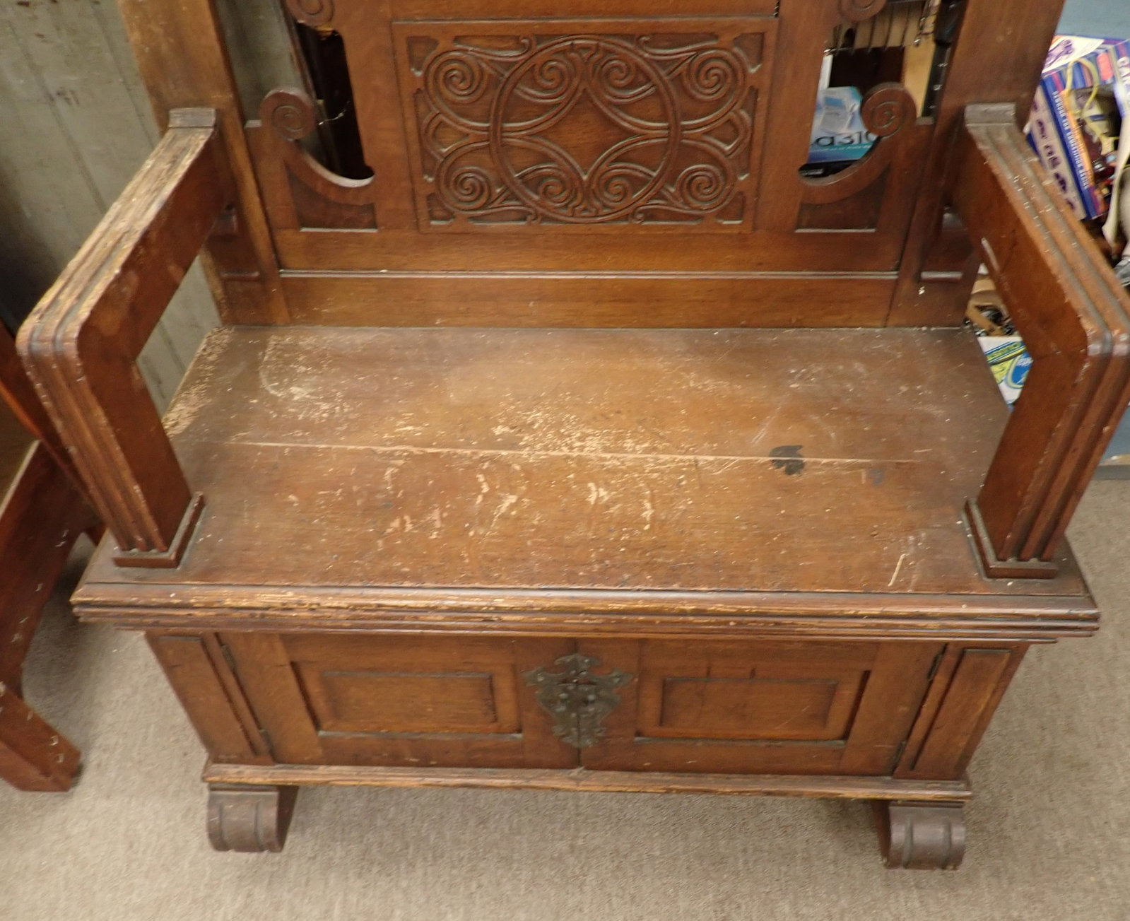 Oak Hall Rack - 6