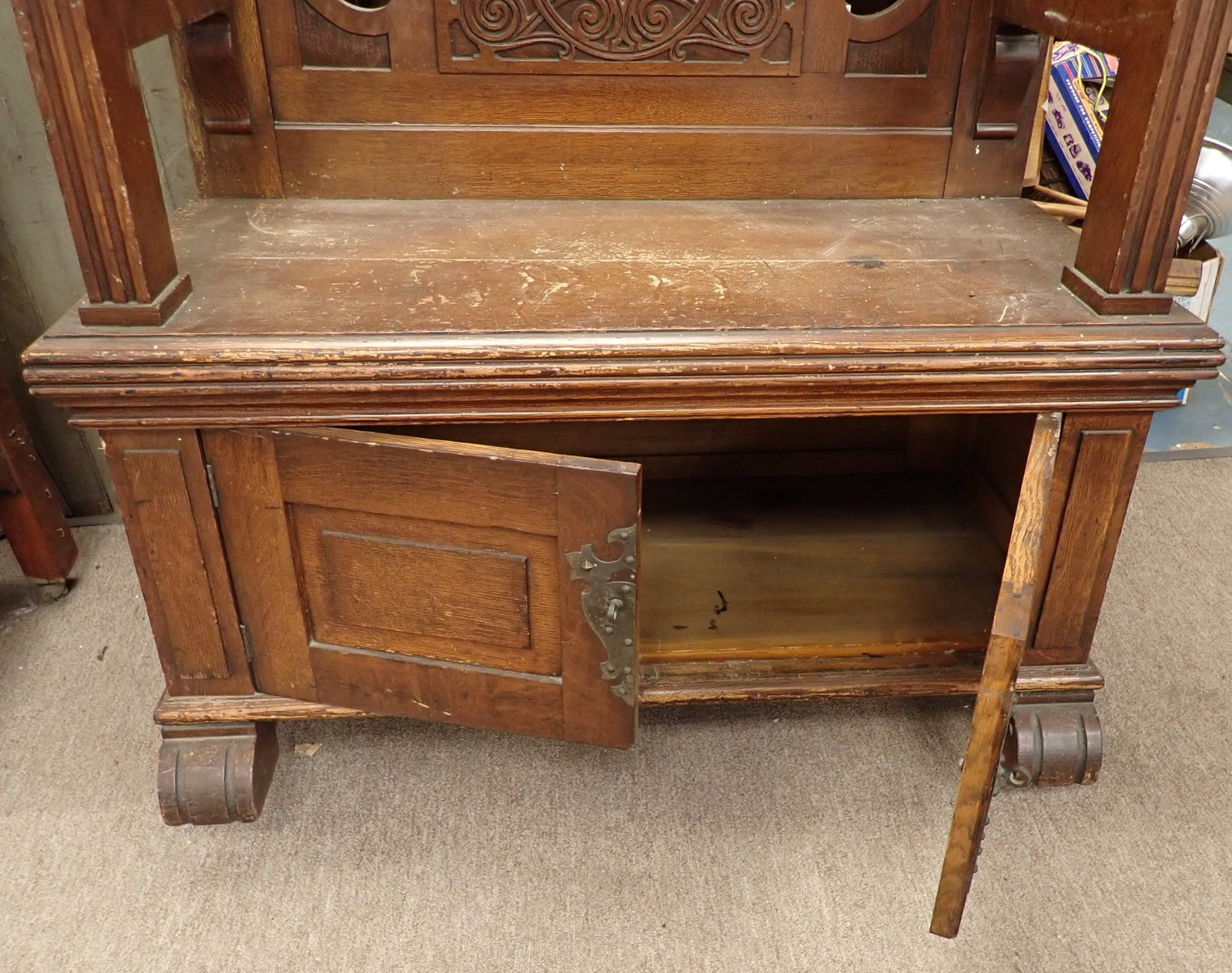 Oak Hall Rack - 8