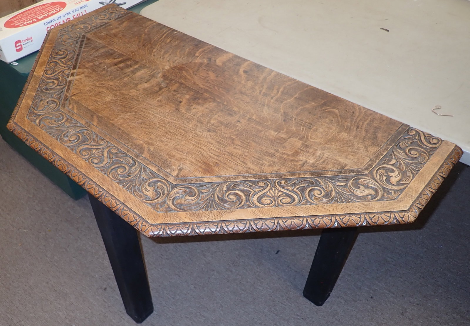 Oak Hall Table - 3