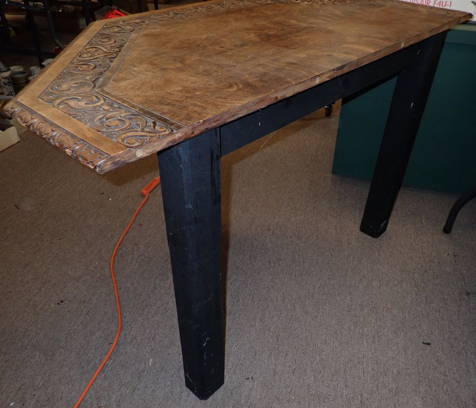 Oak Hall Table - 4