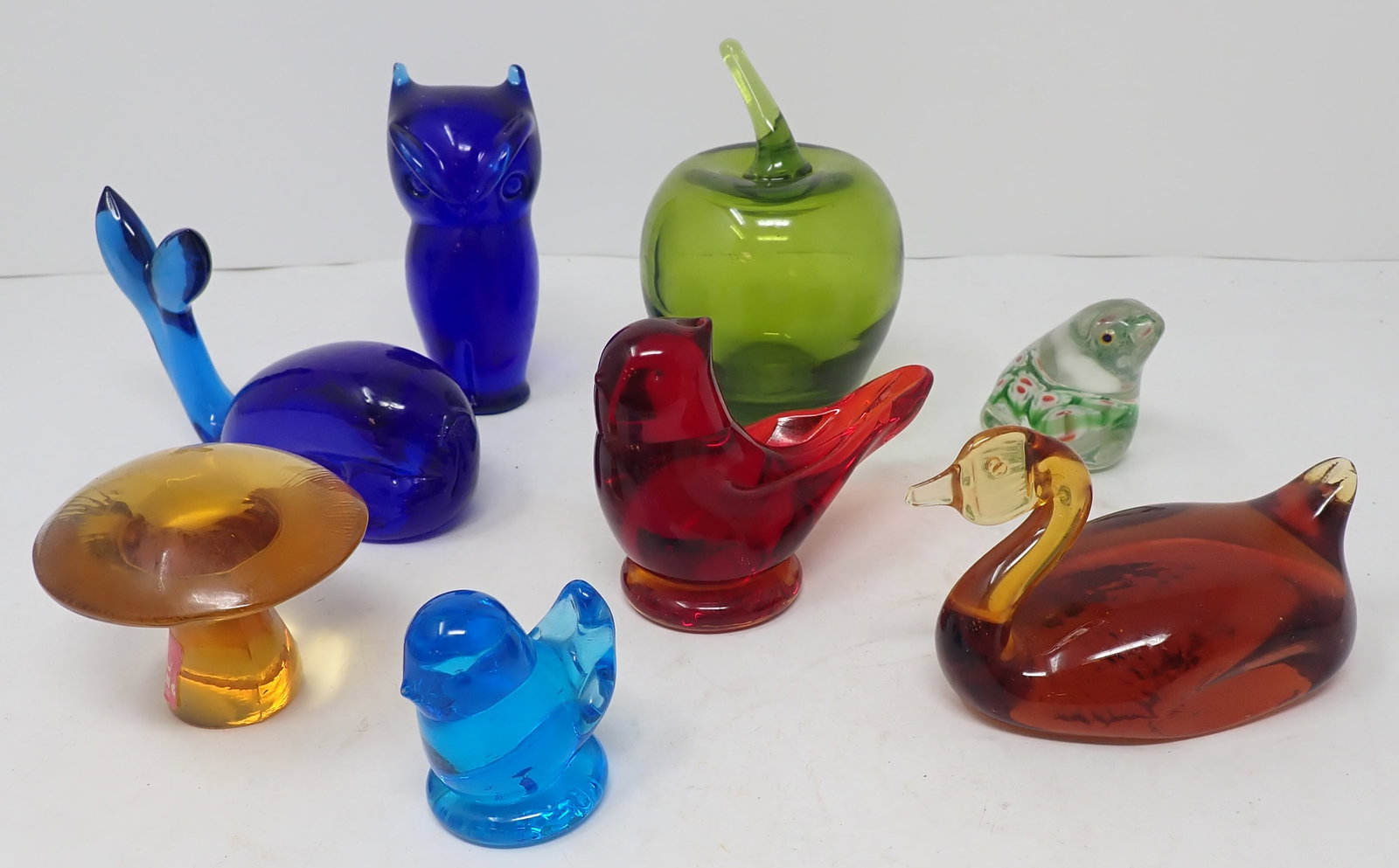 Glass Paperweights incl Viking (1 of 5)