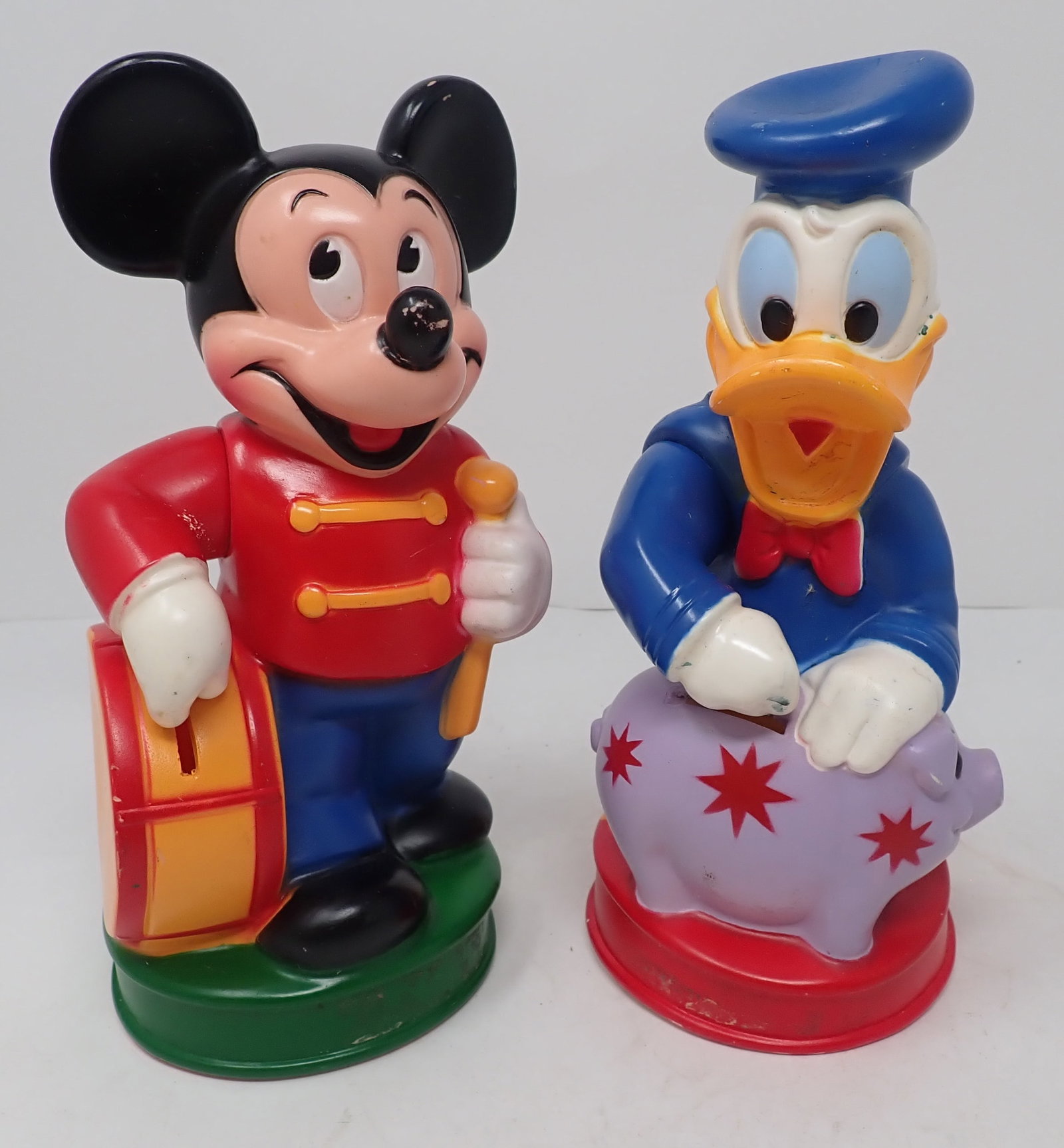 Mickey Mouse and Donald Duck Banks (1 of 2)