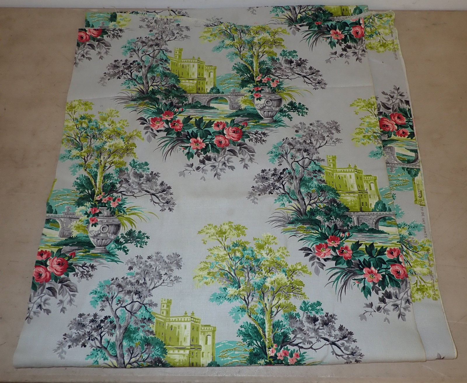 Floral Castle Garden Material (1 of 3)