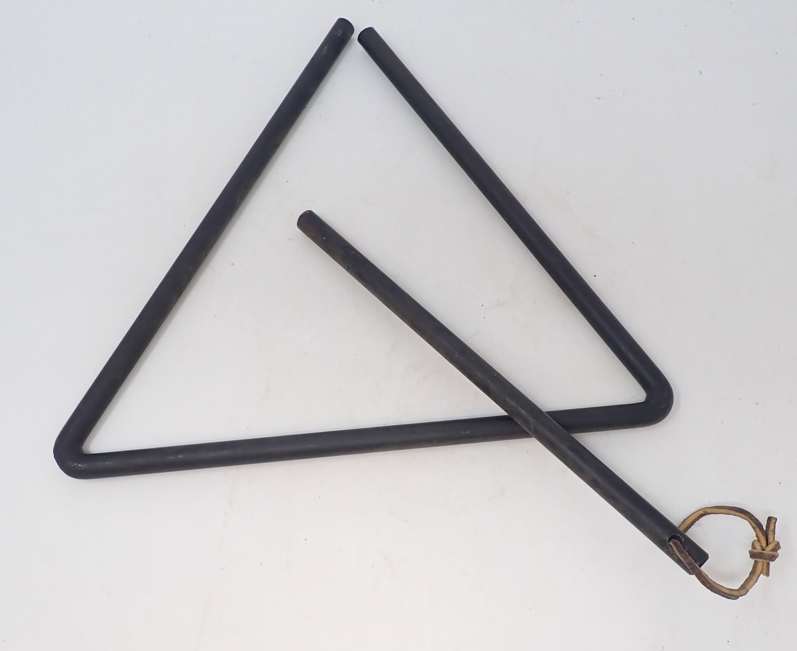 Western Style Triangle Dinner Bell & Striker (1 of 1)