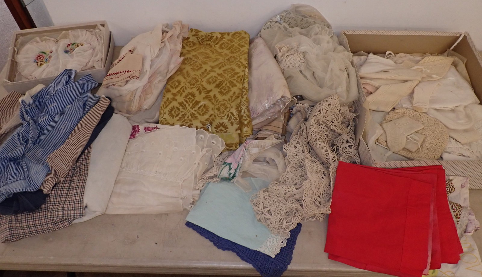 Laced Runners , Curtains, Clothing, Material, & Misc: Shipping available