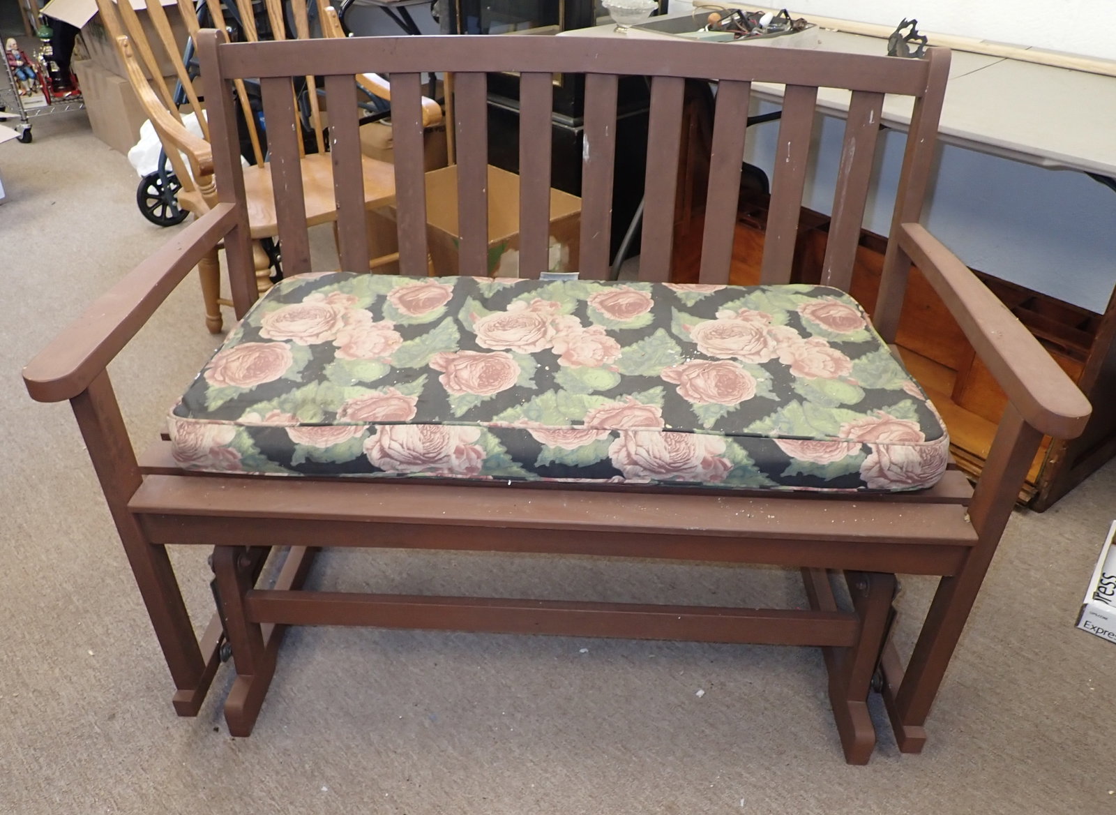 Plow & Earth Porch Glider Bench (1 of 4)
