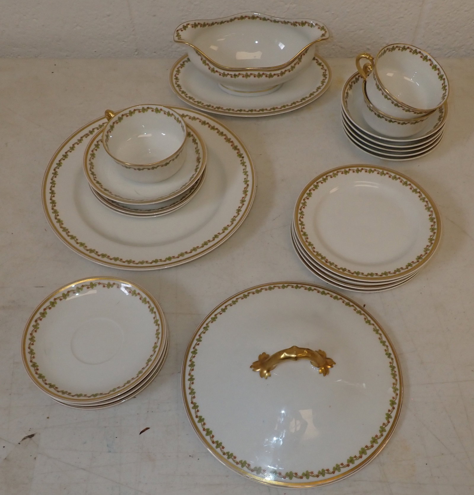 22pcs Limoges China: NO in house shipping !