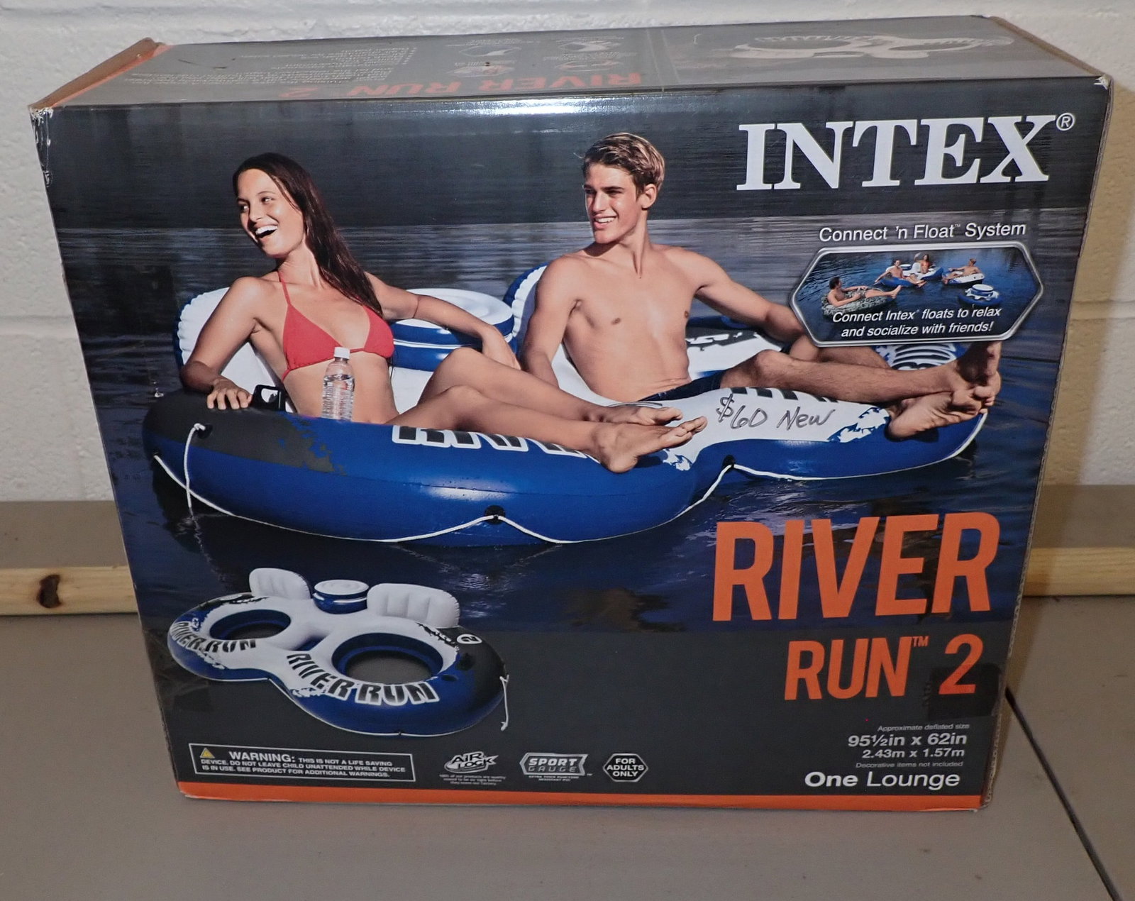 Intex River Run 2 Lounge Tube: Shipping available