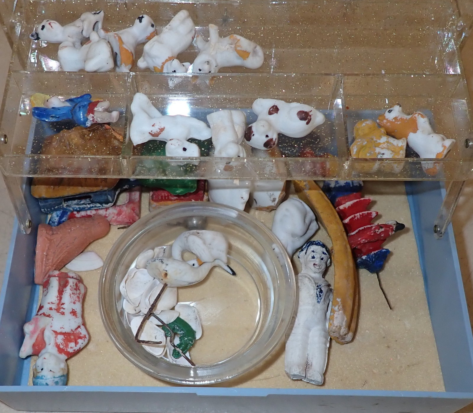 Bisque Dogs & Misc Figurines: Shipping available