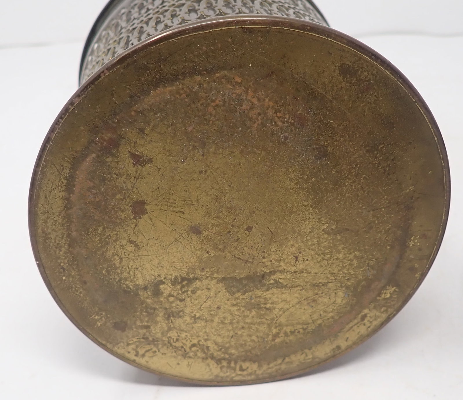 Pierced Brass Jar - 3