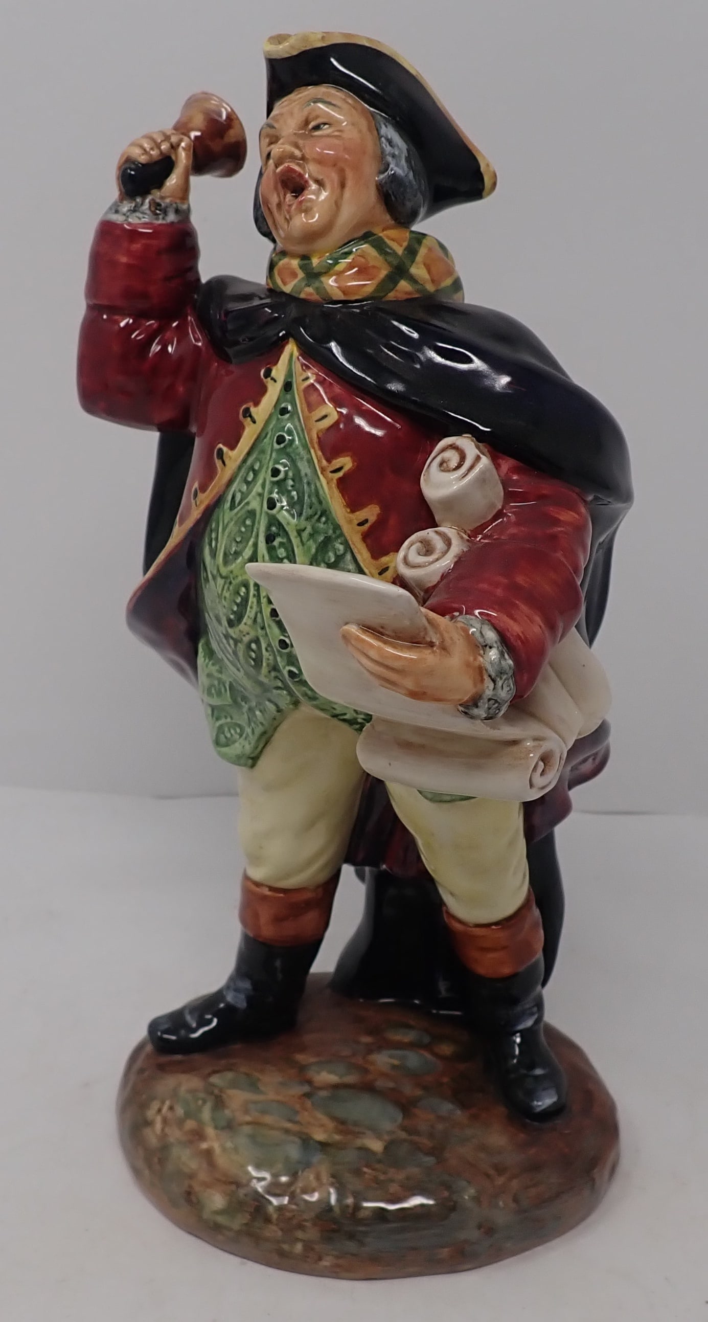 Royal Doulton Town Crier: Approx 8 3/4" tall. Shipping available
