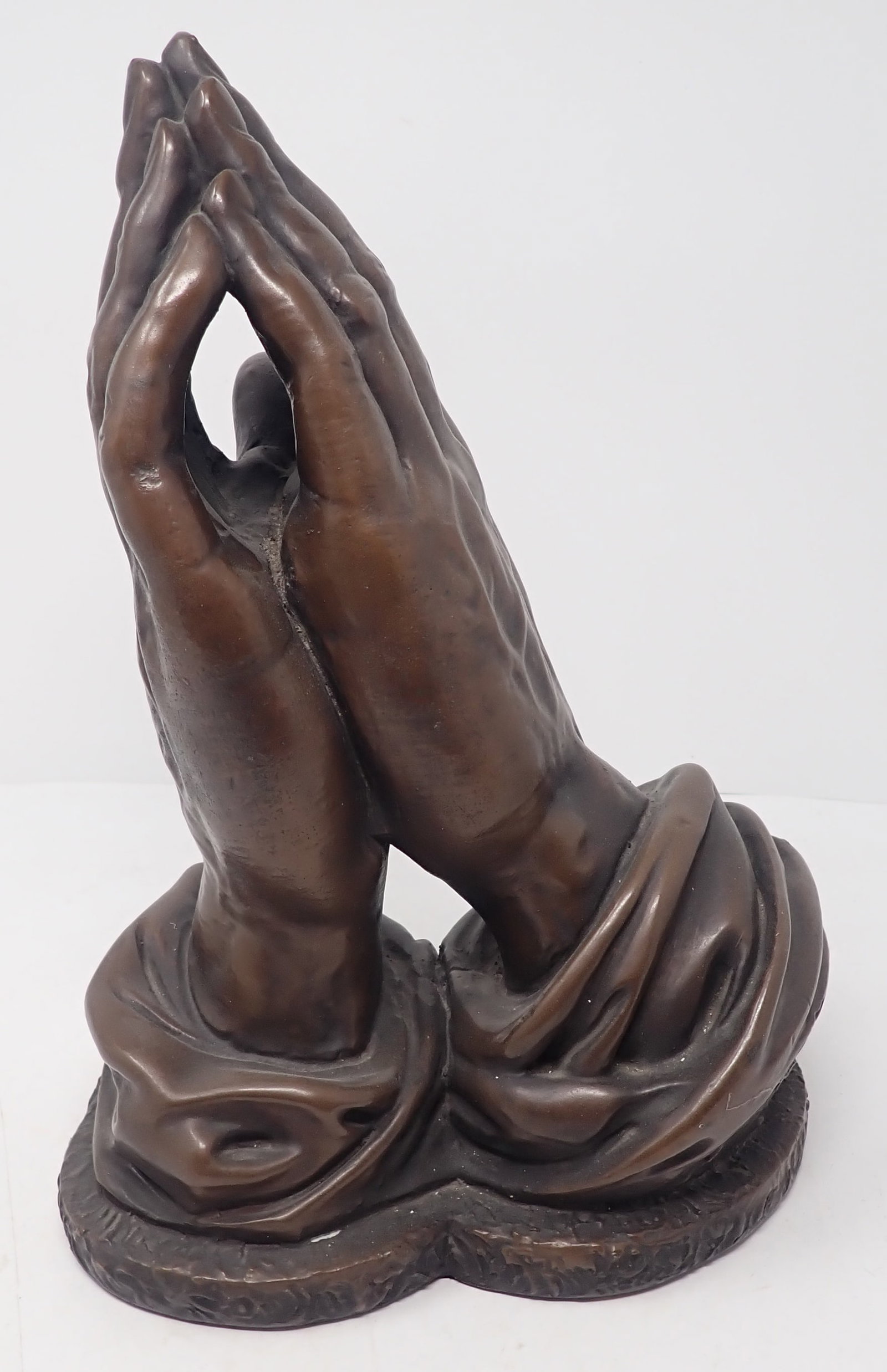 Chalkware Praying Hands - 3