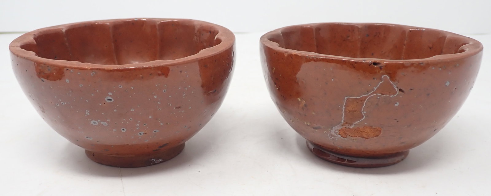 2 Redware Molds - 2