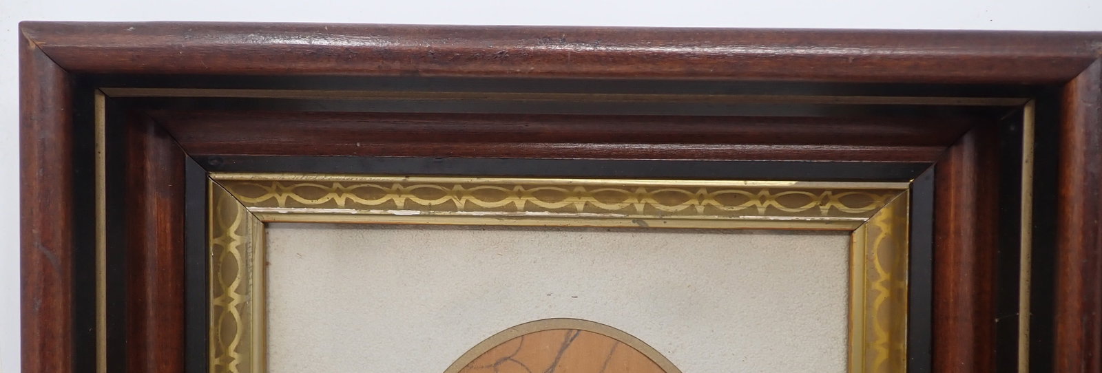Pair of Deep Walnut Frames - 4