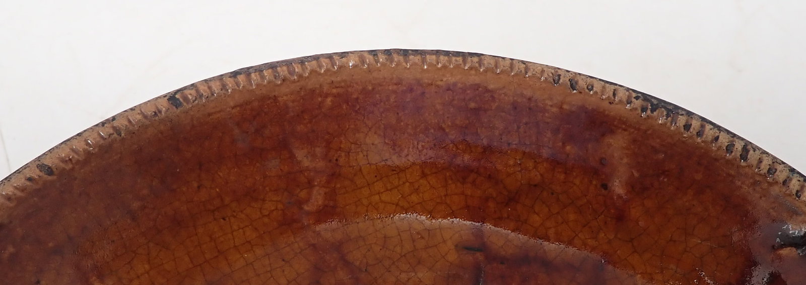 Redware Pie Plate - 2