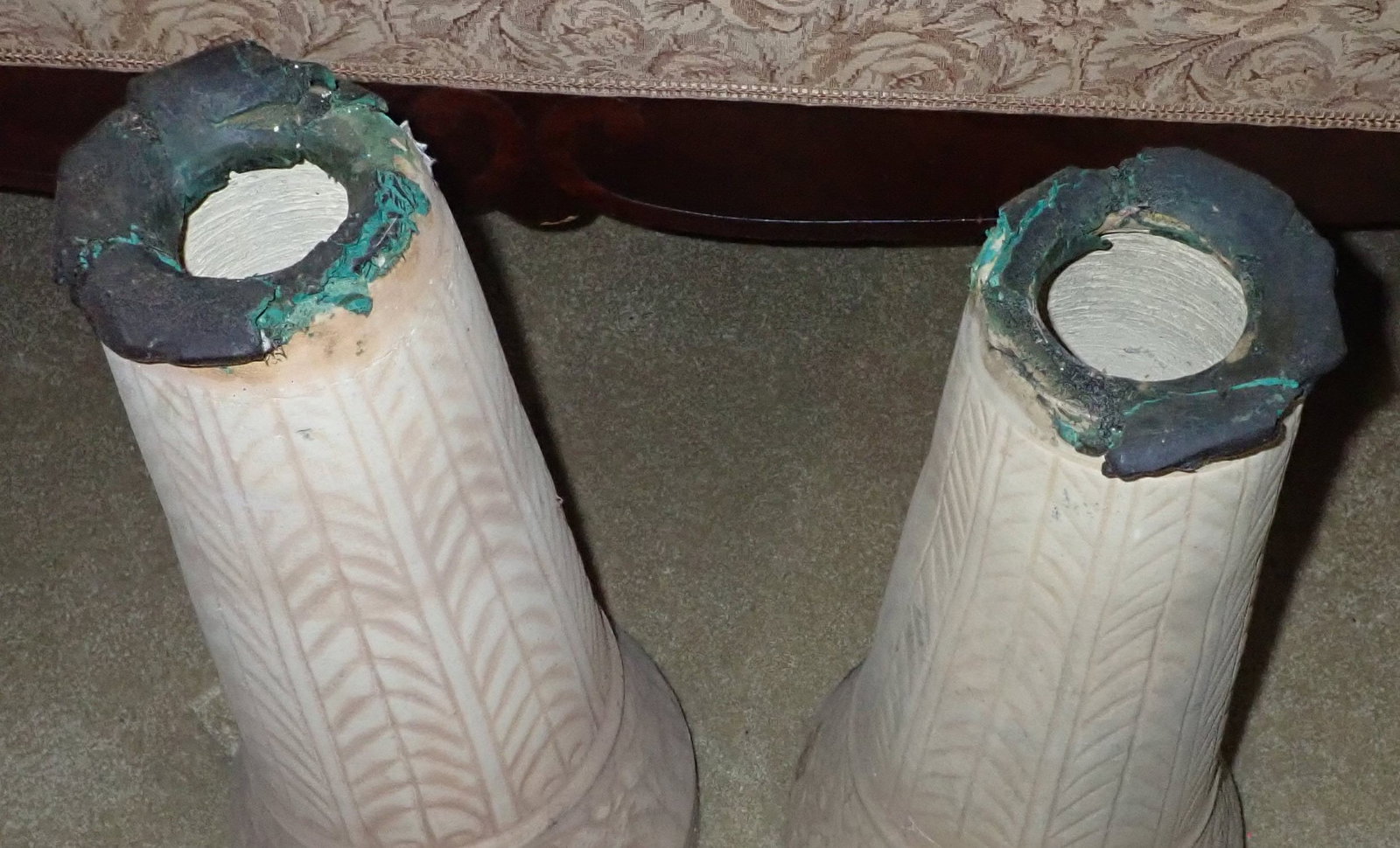 2 Bird Bath Bases - 2