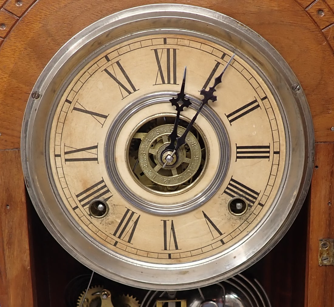 1883 Gilbert Model Mantel Clock - 2