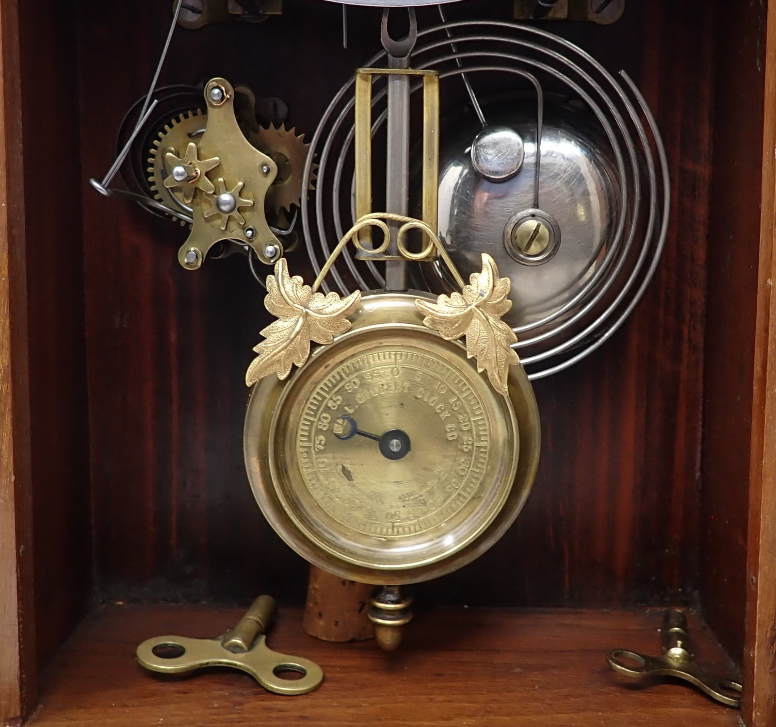 1883 Gilbert Model Mantel Clock - 5