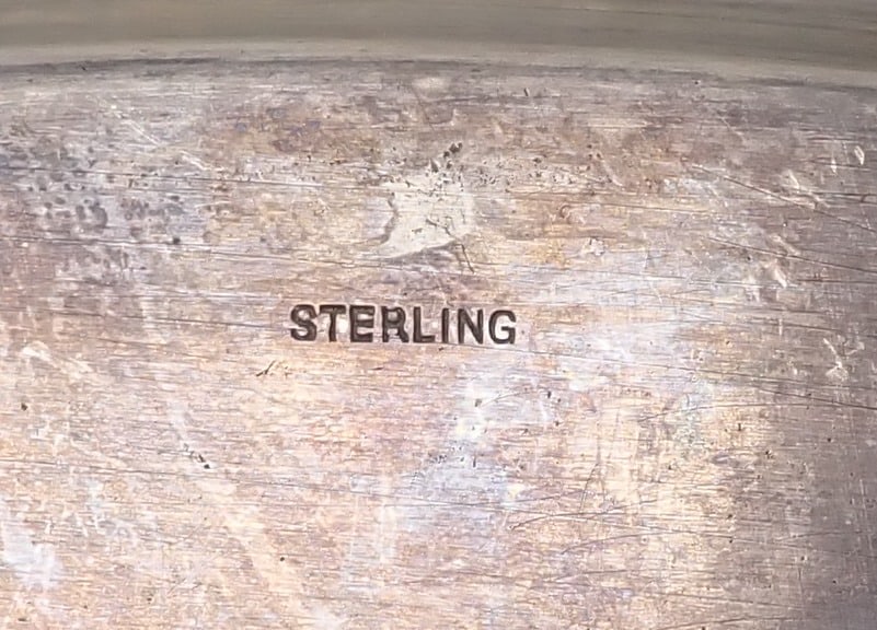 Sterling Silver Vegetable Dish - 4