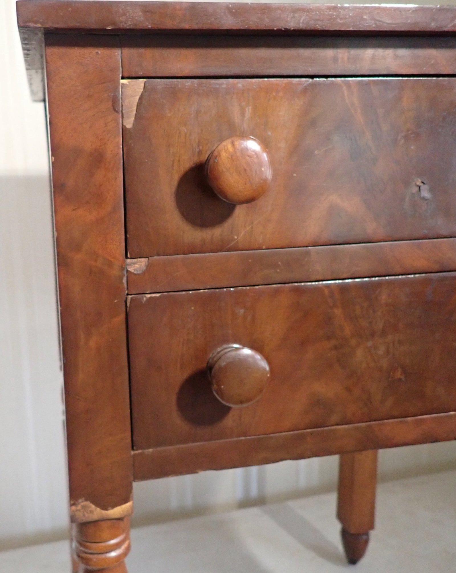 2 Drawer Cherry Stand - 2