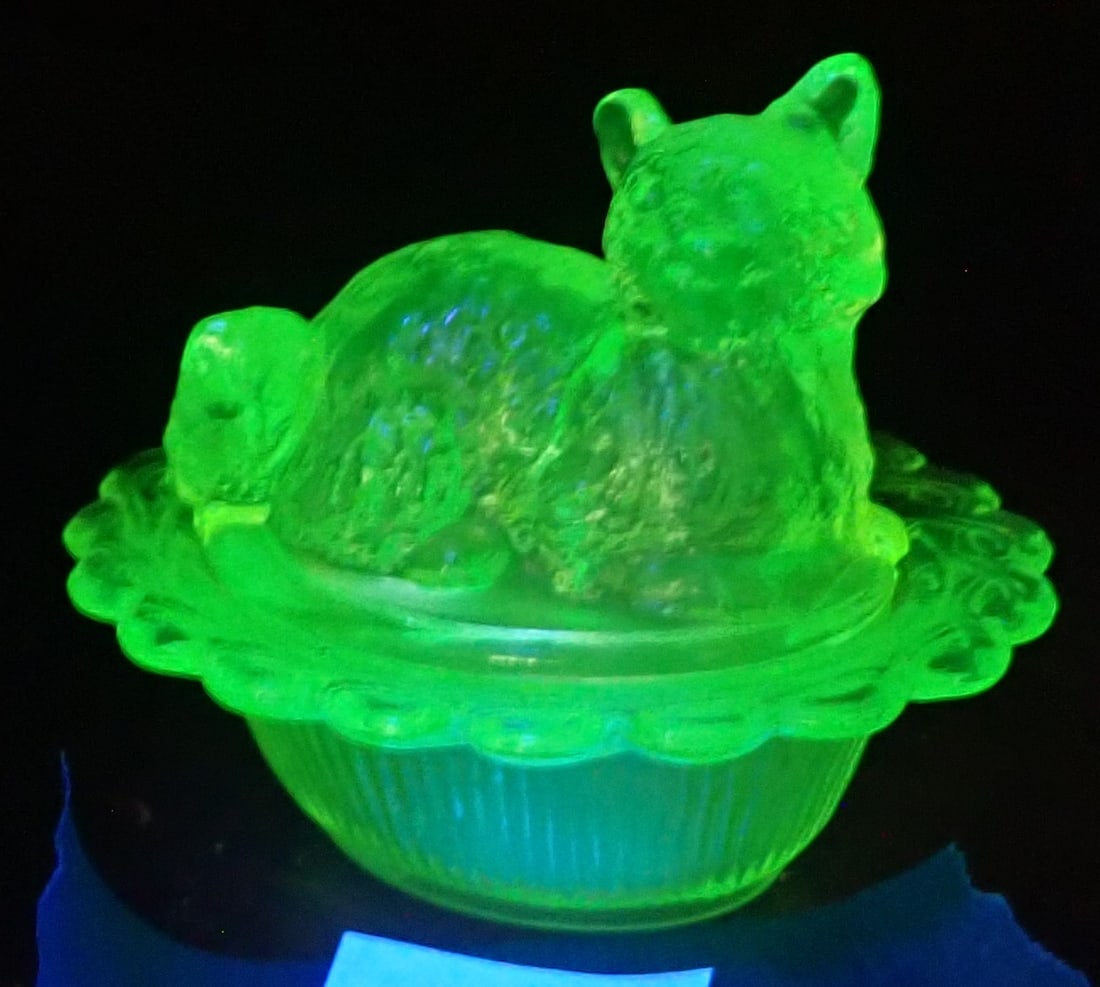 Uranium Cat on Nest - 3