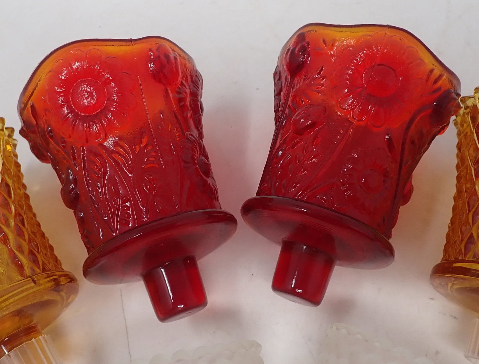 6 Peg Candle Holders - 2