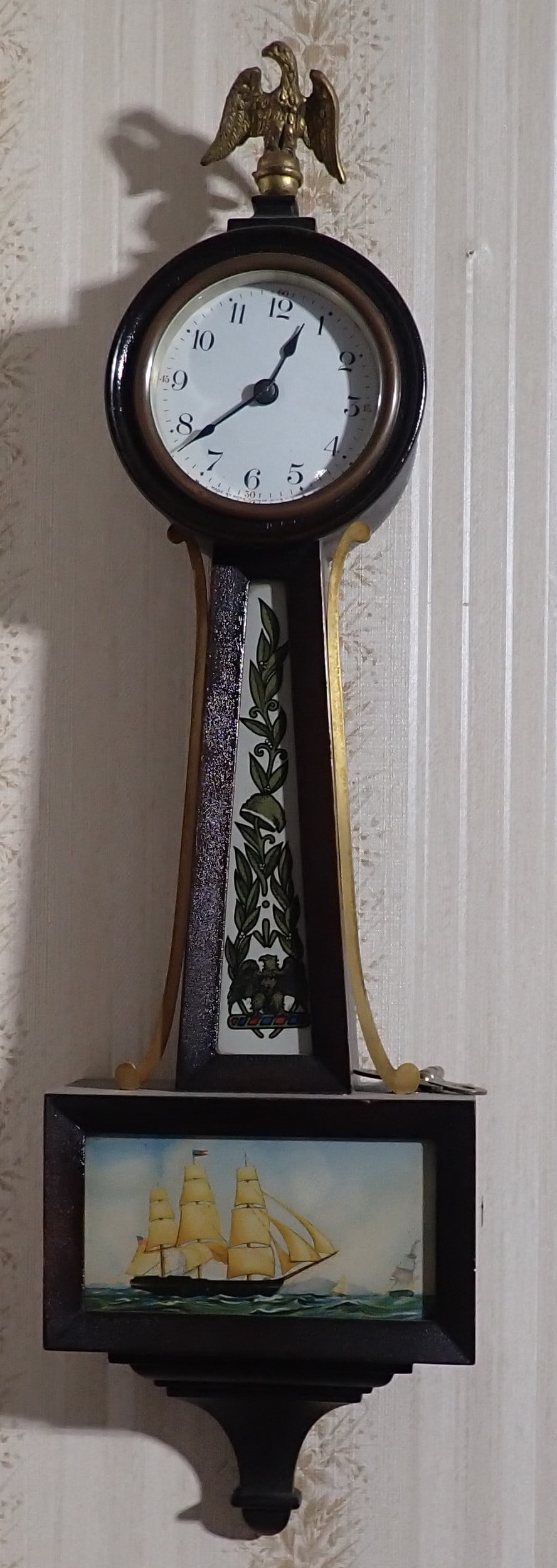 Seth Thomas Banjo Style Clock (1 of 6)
