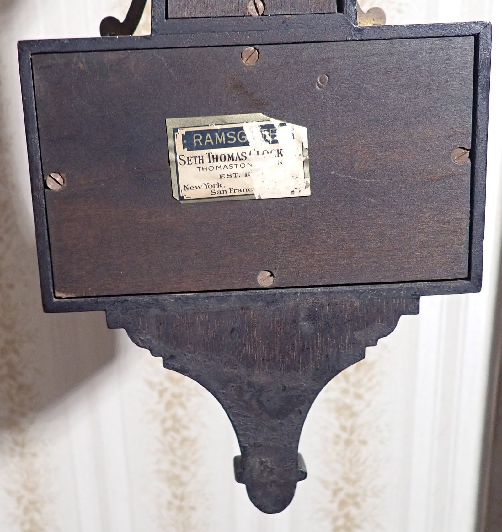 Seth Thomas Banjo Style Clock - 6