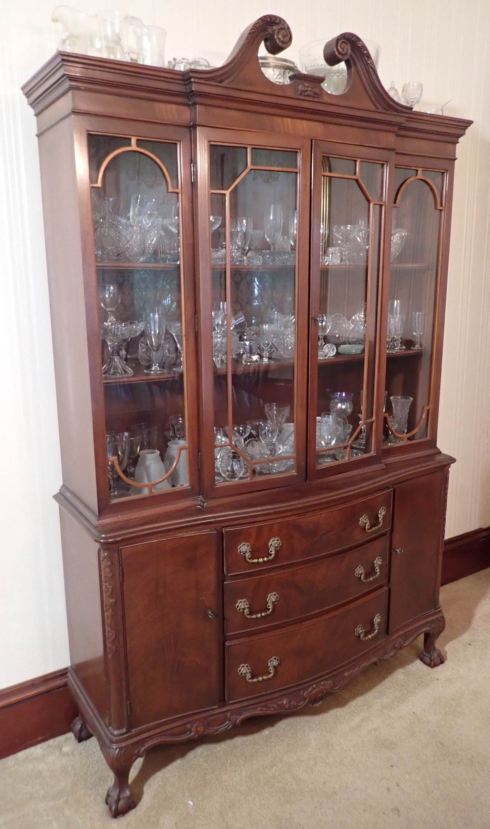Van Sciver 10pc Chippendale Dining Room Set - 4