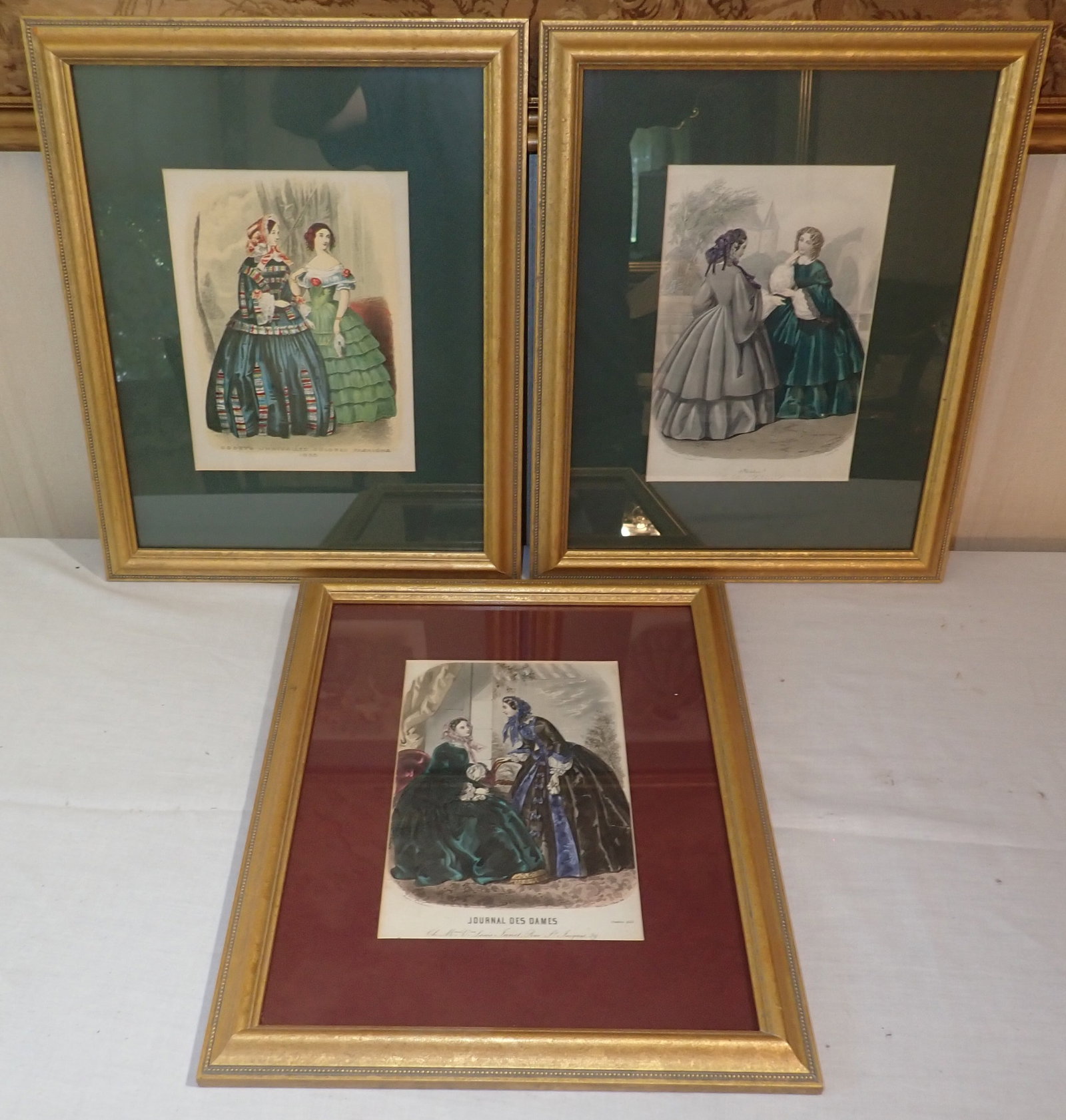 French Fashion Lithographs (1 of 7)